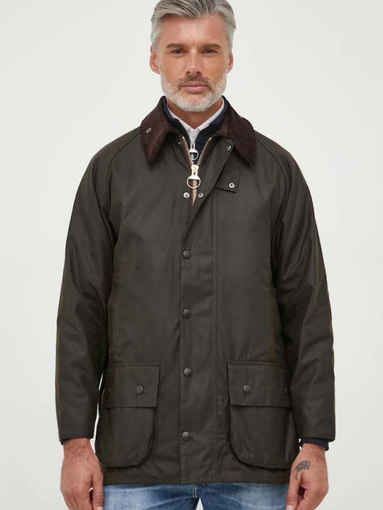 Zdjęcie produktu Barbour kurtka bawełniana Beaufort Wax Jacket zielony