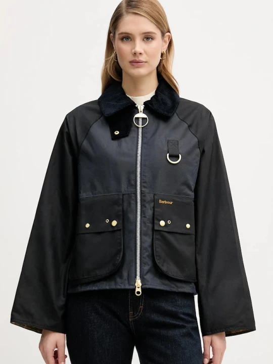 Zdjęcie produktu Barbour kurtka bawełniana Kearton granatowy