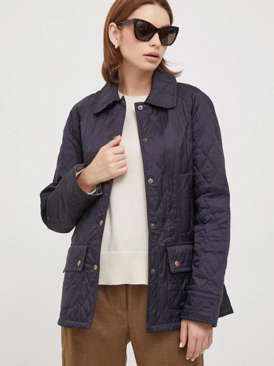 Zdjęcie produktu Barbour kurtka Beadnell Quilted Jacket granatowy