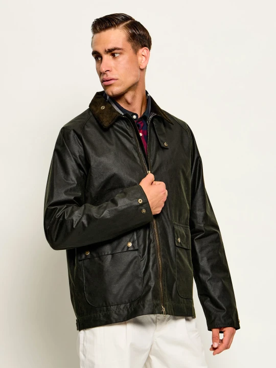 Zdjęcie produktu Barbour Kurtka Bedale | Regular Fit oliwkowy