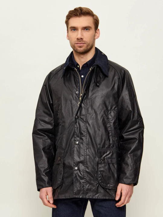 Zdjęcie produktu Barbour Kurtka Bedale | Relaxed fit granatowy