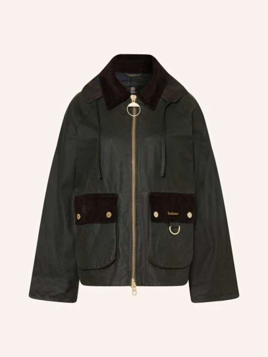 Zdjęcie produktu Barbour Kurtka Carville Z Odpinanym Kapturem gruen