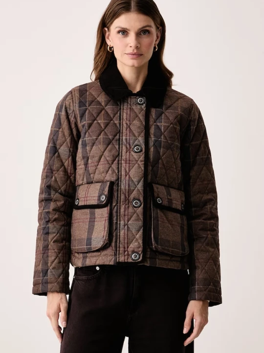 Zdjęcie produktu Barbour kurtka damska Louden brązowy