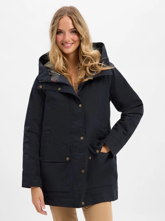 Zdjęcie produktu Barbour Kurtka - zimowa Beadnell Kobiety Bawełna niebieski