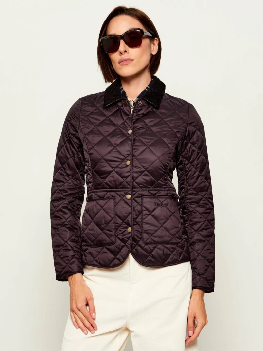 Zdjęcie produktu Barbour Kurtka Deveron | Slim Fit | sztruks bordowy