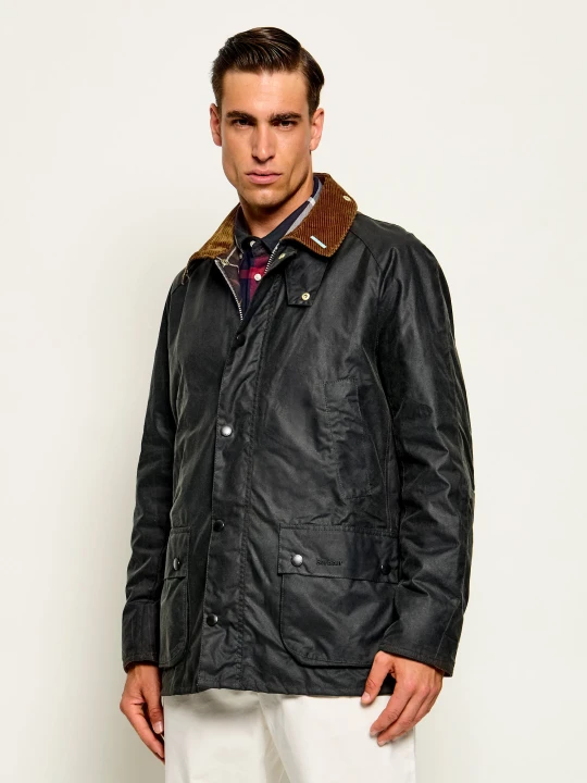 Zdjęcie produktu Barbour Kurtka Icons Ashby | Tailored slim | sztruks czarny