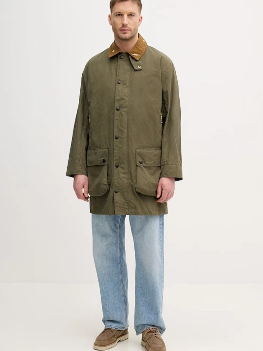 Zdjęcie produktu Barbour kurtka męska z bawełną zielony