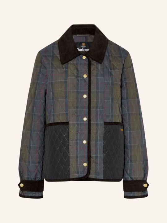 Zdjęcie produktu Barbour Kurtka Pikowana Ainsdale Z Mieszanki Materiałów gruen beżowy
