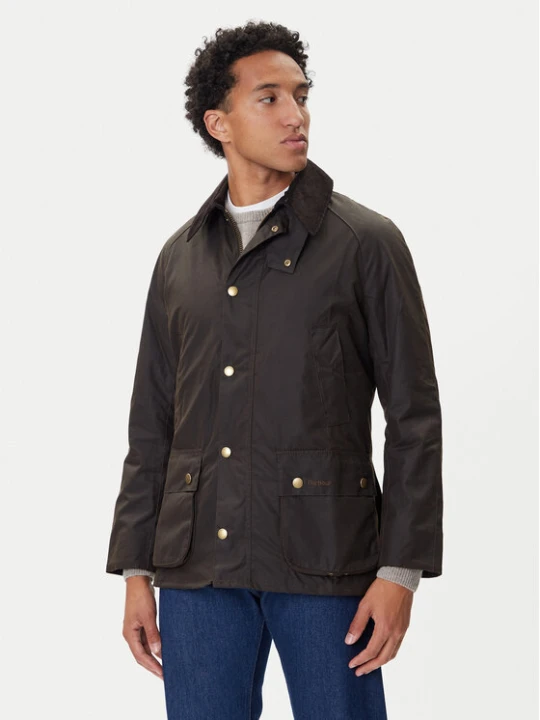 Zdjęcie produktu Barbour Kurtka przejściowa Ashby MWX0339OL71 Zielony Regular Fit