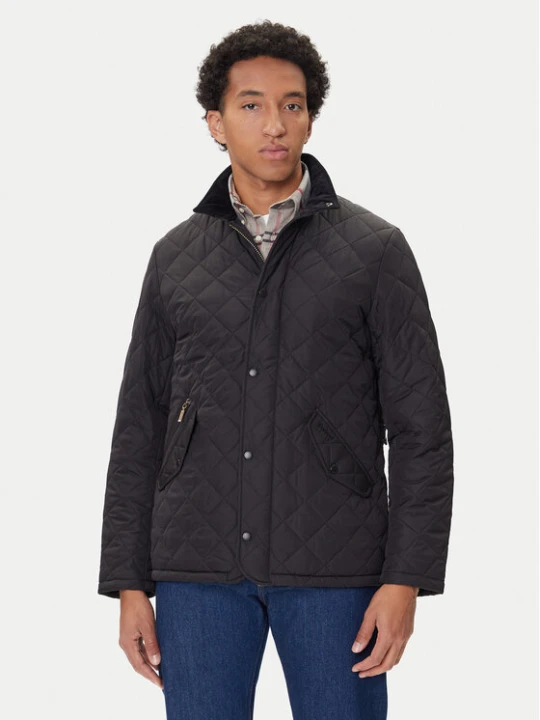 Zdjęcie produktu Barbour Kurtka przejściowa Chelsea MQU0006BK11 Czarny Regular Fit