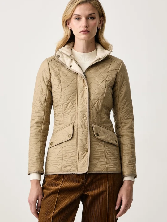 Zdjęcie produktu Barbour kurtka przejściowa damska Cavalry beżowy