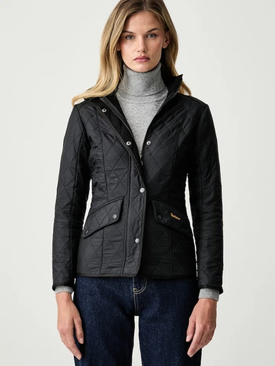 Zdjęcie produktu Barbour kurtka przejściowa damska Cavalry czarny