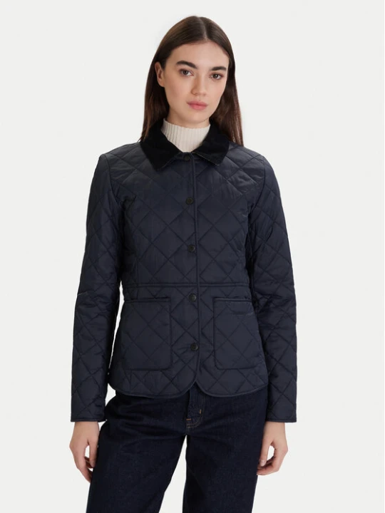 Zdjęcie produktu Barbour Kurtka przejściowa Deveron Quilted LQU1012NY71 Granatowy Regular Fit