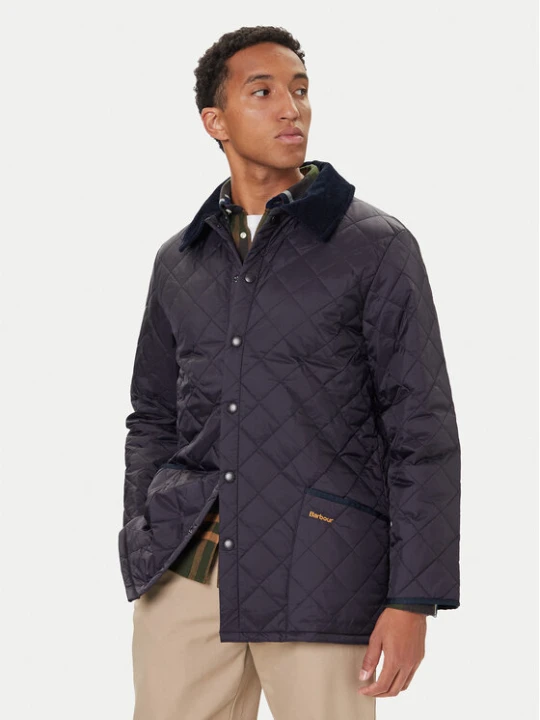 Zdjęcie produktu Barbour Kurtka przejściowa MQU0001NY91 Liddesdale Granatowy Regular Fit