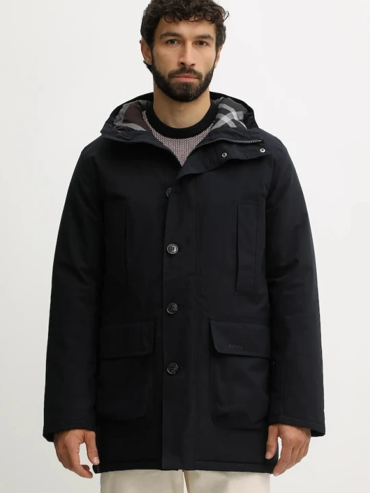 Zdjęcie produktu Barbour kurtka Winter Beaufort Waterproof Parka granatowy