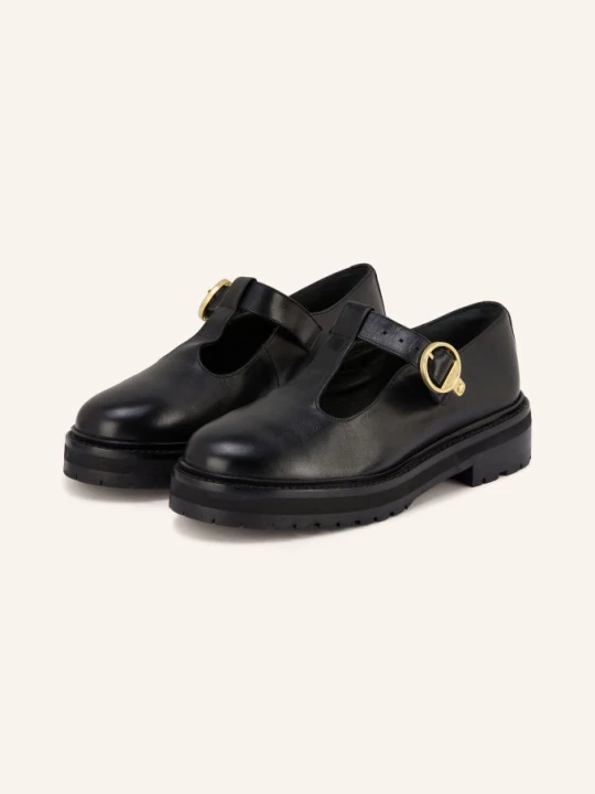 Zdjęcie produktu Barbour Loafersy Typu Mary Jane Ryton schwarz
