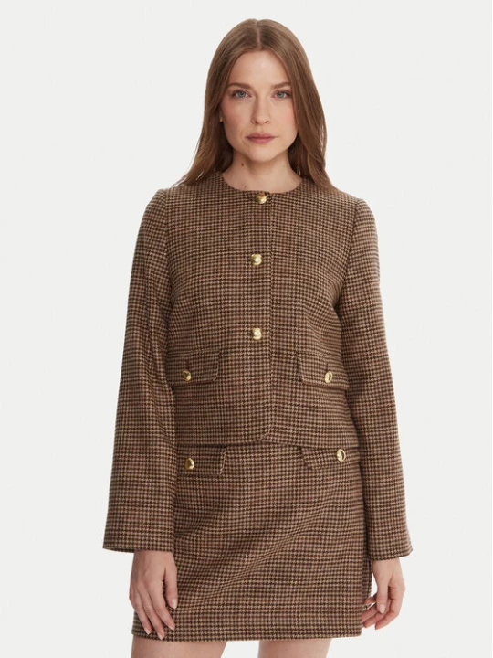 Zdjęcie produktu Barbour Marynarka LTA0126BR51 Brązowy Regular Fit
