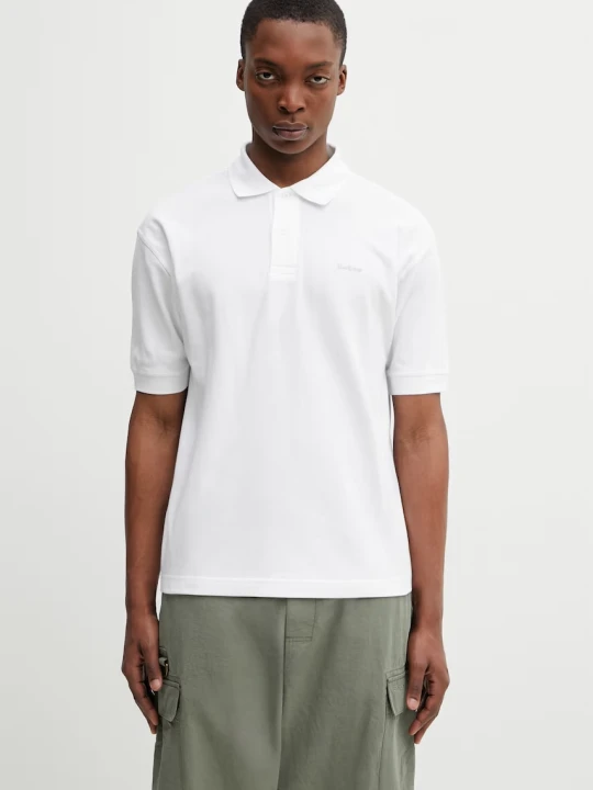 Zdjęcie produktu Barbour MML1469WH11 polo bawełniane męskie