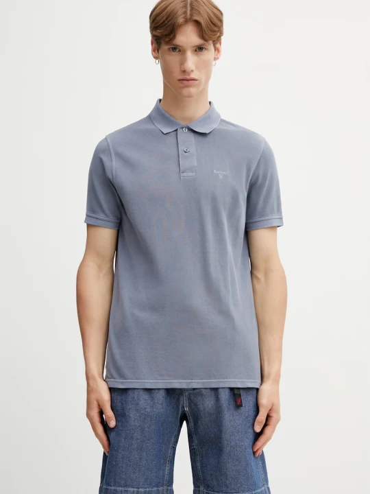 Zdjęcie produktu Barbour MML1535BL45 polo bawełniane męskie