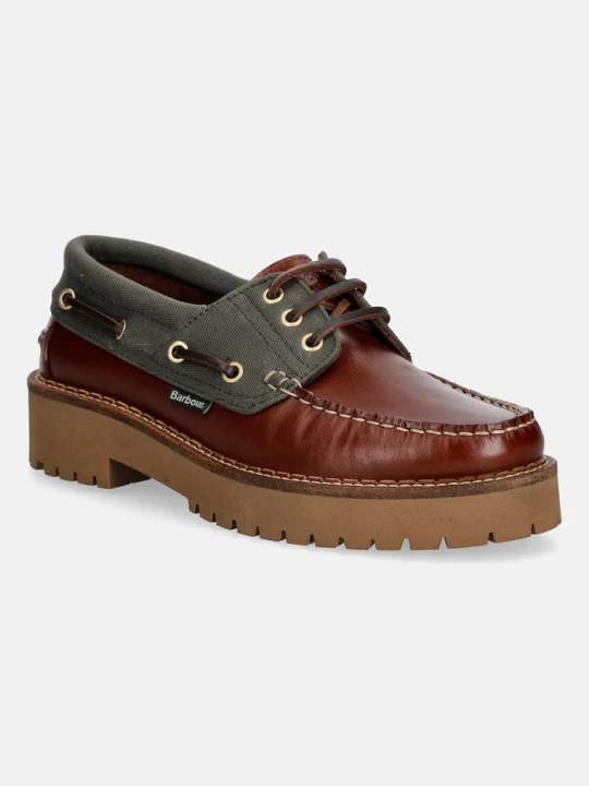 Zdjęcie produktu Barbour mokasyny damskie Darras brązowy