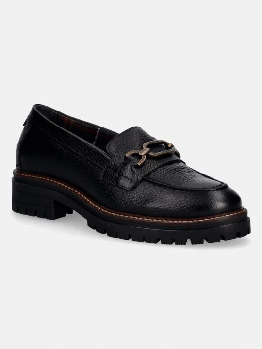 Zdjęcie produktu Barbour mokasyny damskie skórzane Maddie czarny