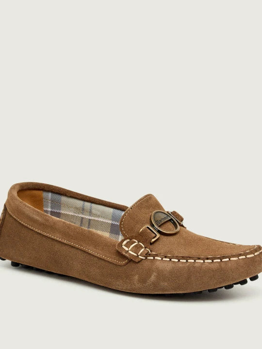 Zdjęcie produktu Barbour Mokasyny Laire | zamsz beżowy