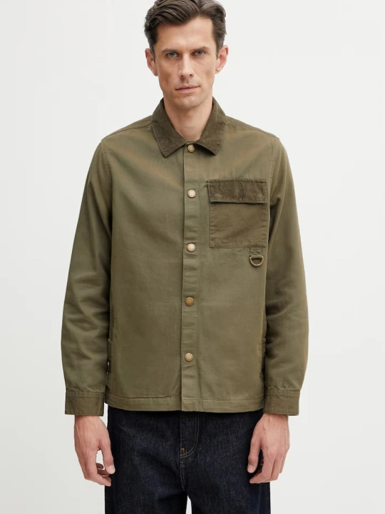 Zdjęcie produktu Barbour MOS0477GN61 koszula bawełniana męska