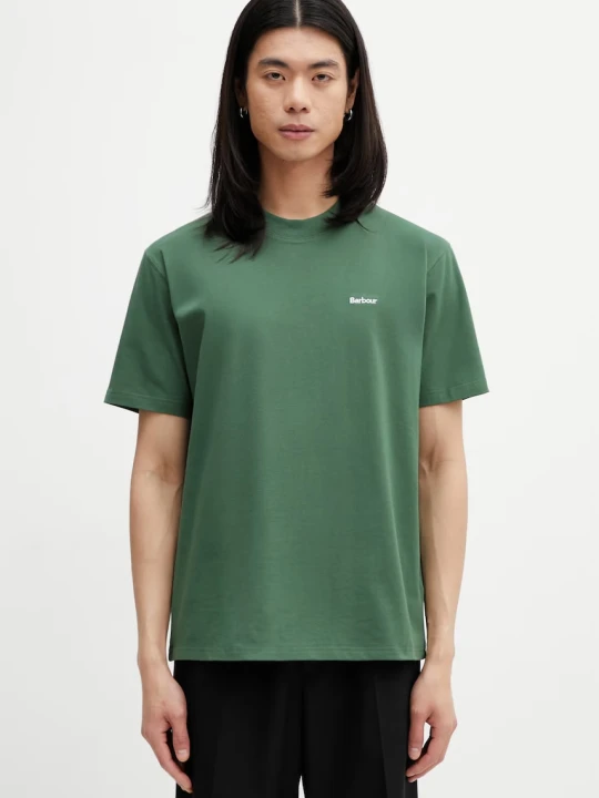 Zdjęcie produktu Barbour MTS1568GN18 T-shirt męski bawełniany