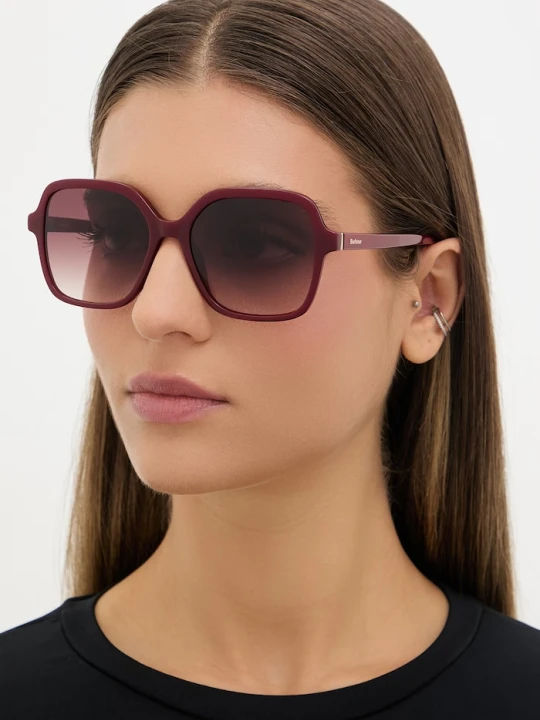 Zdjęcie produktu Barbour okulary przeciwsłoneczne damskie bordowy