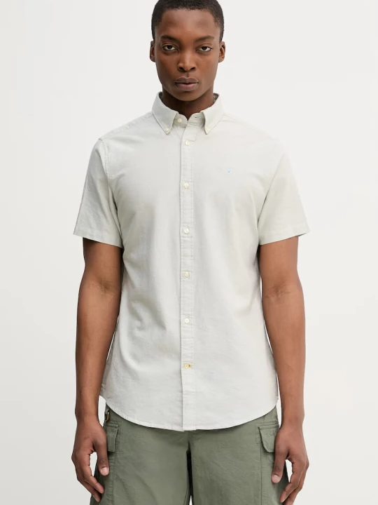 Zdjęcie produktu Barbour Oxtown S/S Tailored Shirt koszula oxford bawełniana męska