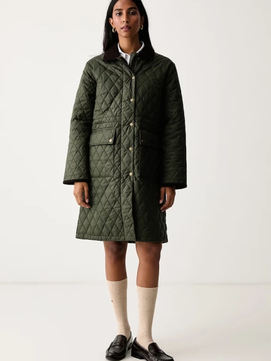 Zdjęcie produktu Barbour parka damska Rosamund zielony