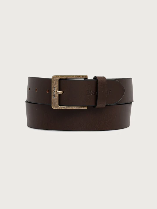 Zdjęcie produktu Barbour pasek męski skórzany brązowy