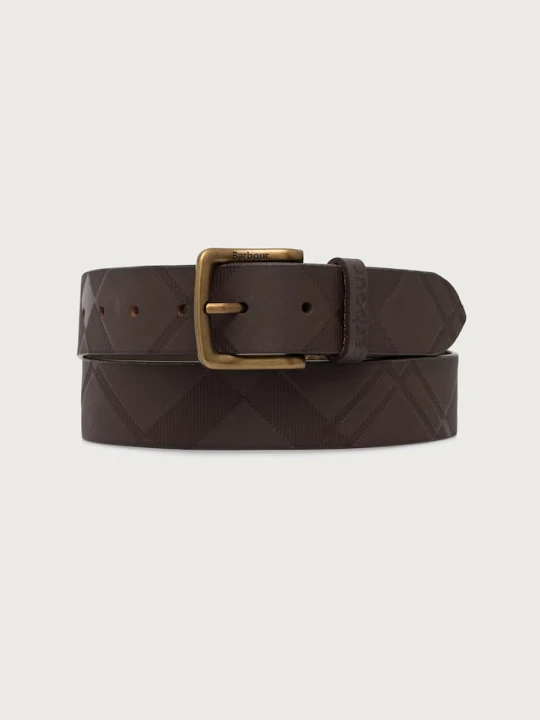Zdjęcie produktu Barbour pasek męski skórzany brązowy