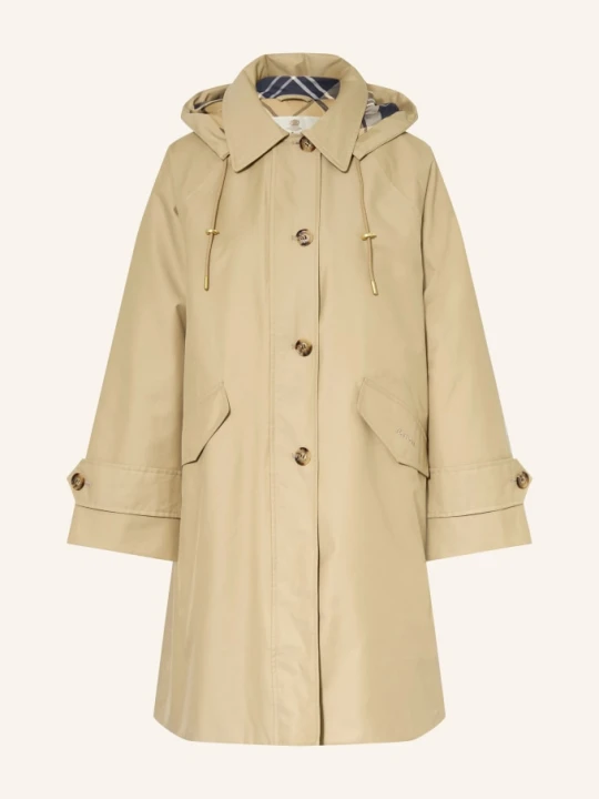 Zdjęcie produktu Barbour Płaszcz Harleigh Z Odpinanym Kapturem beige