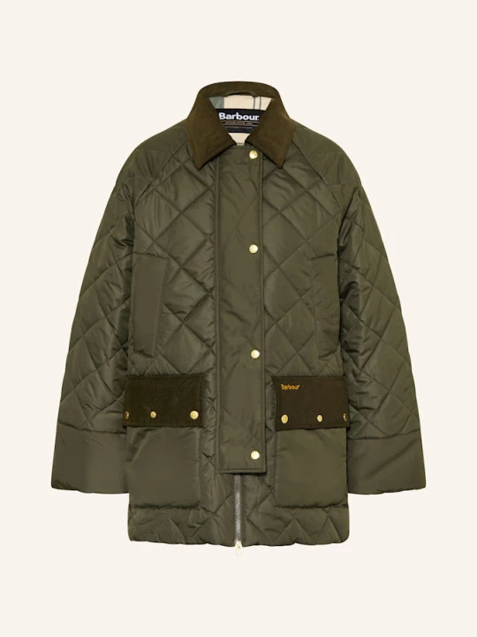 Zdjęcie produktu Barbour Płaszcz Pikowany Aldburgh gruen OLIWKOWY