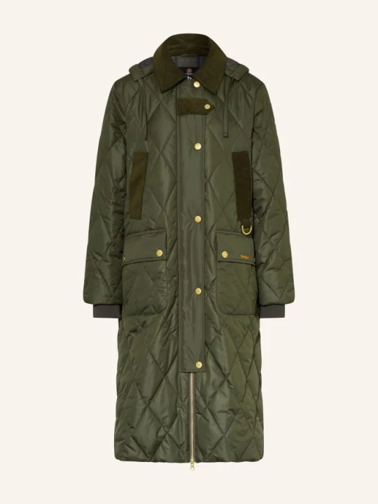 Zdjęcie produktu Barbour Płaszcz Pikowany Rudson Z Mieszanki Materiałów gruen ZIELONY