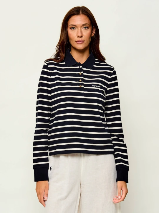 Zdjęcie produktu Barbour Polo Ashwell | Relaxed fit granatowy