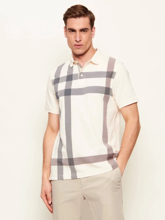 Zdjęcie produktu Barbour Polo Blaine | Regular Fit ecru