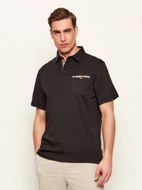 Zdjęcie produktu Barbour Polo Corpatch | Regular Fit czarny