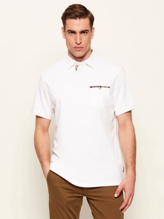 Zdjęcie produktu Barbour Polo Corpatch | Regular Fit biały