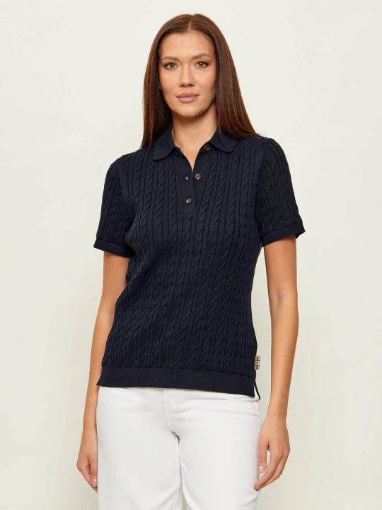 Zdjęcie produktu Barbour Polo Hartland | Slim Fit granatowy