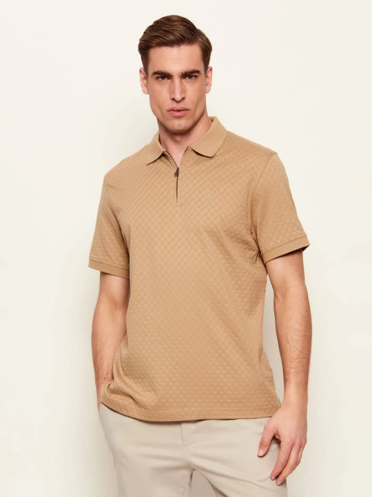Zdjęcie produktu Barbour Polo Hockham | Regular Fit beżowy