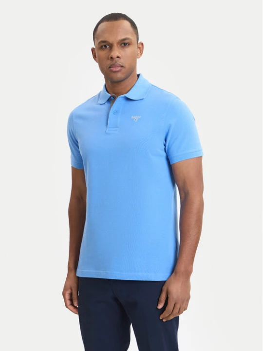 Zdjęcie produktu Barbour Polo Tartan MML0012BL95 Niebieski Tailored Fit