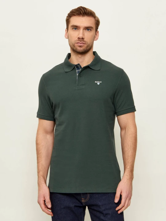Zdjęcie produktu Barbour Polo TARTAN | Regular Fit | pique zielony