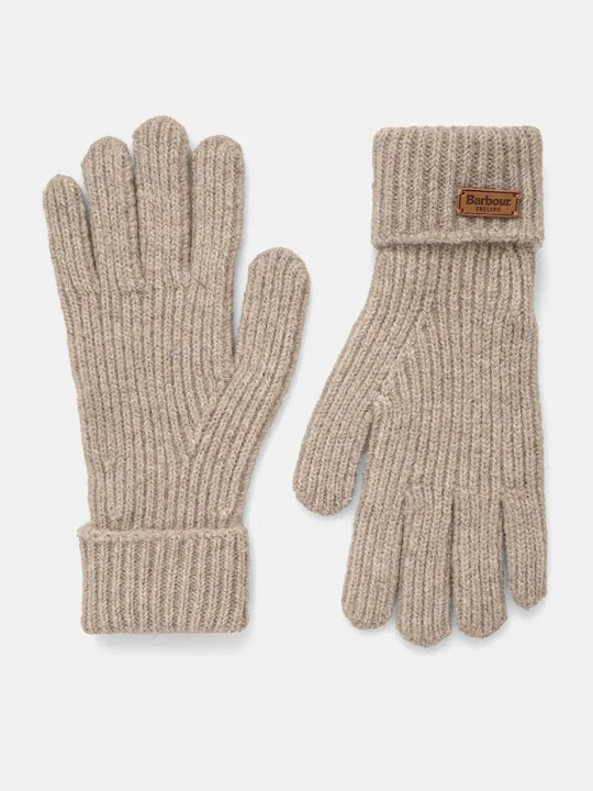 Zdjęcie produktu Barbour rękawiczki damskie beżowy