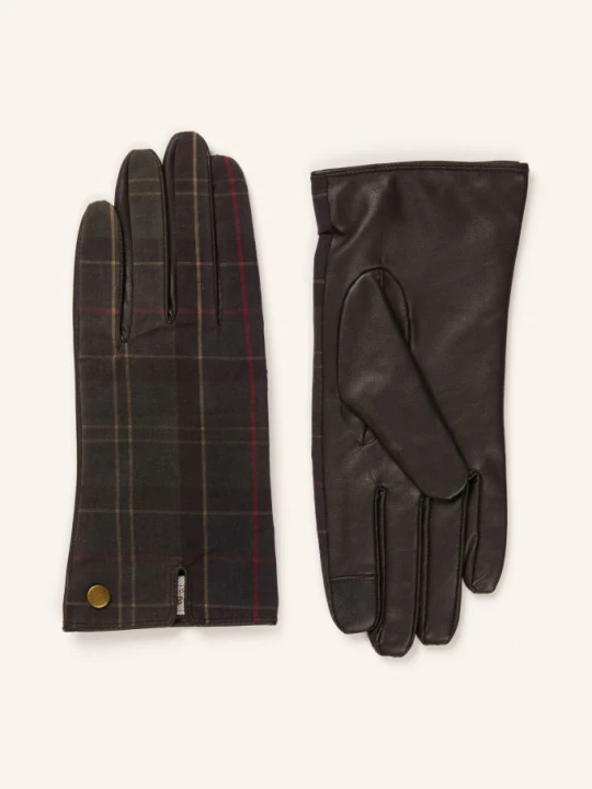Zdjęcie produktu Barbour Rękawiczki Skórzane Scarlet braun