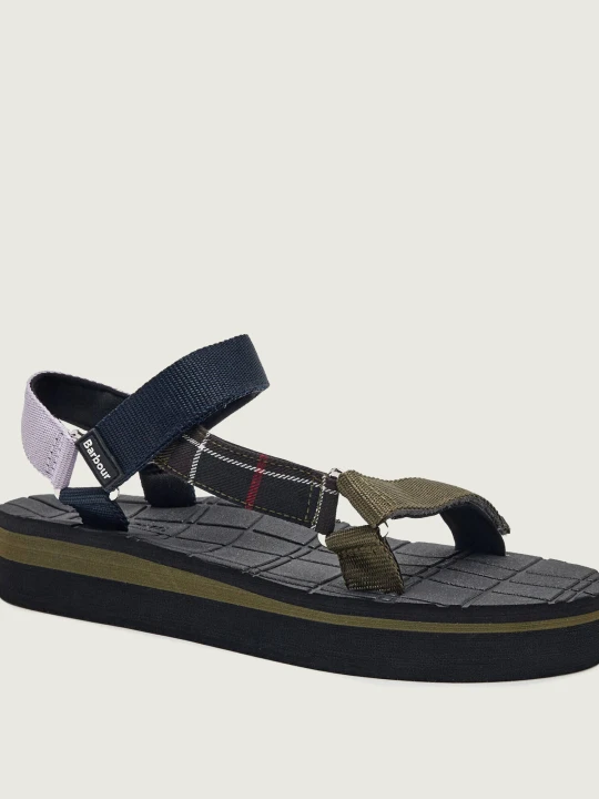 Zdjęcie produktu Barbour Sandały Mila oliwkowy