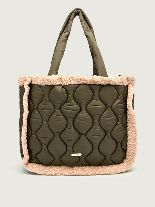 Zdjęcie produktu Barbour Shopperka Marnie Quilt | shearling oliwkowy