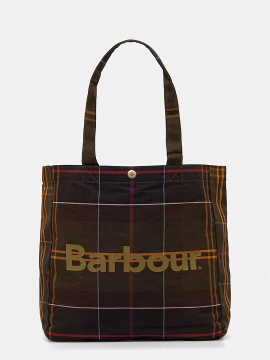Zdjęcie produktu Barbour shopperka Telfield zielony