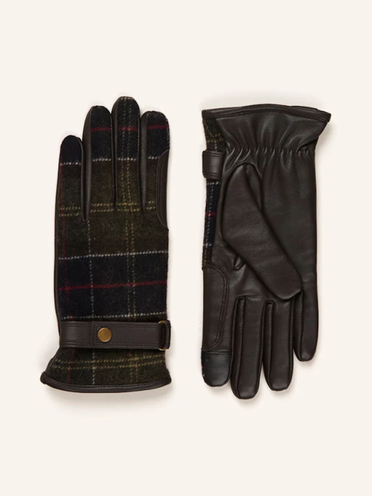 Zdjęcie produktu Barbour Skórzane Rękawiczki Aubrey gruen